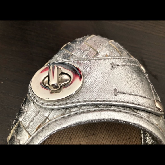 Silver Coach ballet flats - Picture 6 of 7